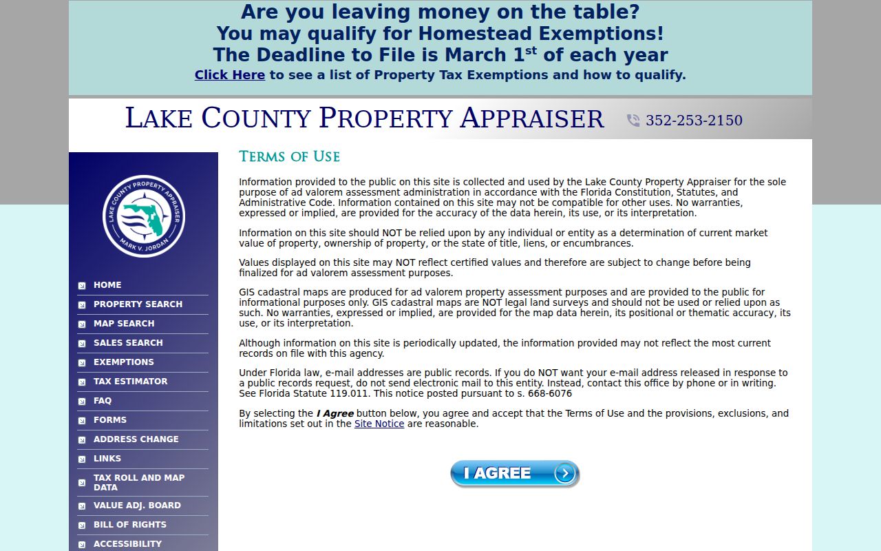 Eustis residents directory property search
